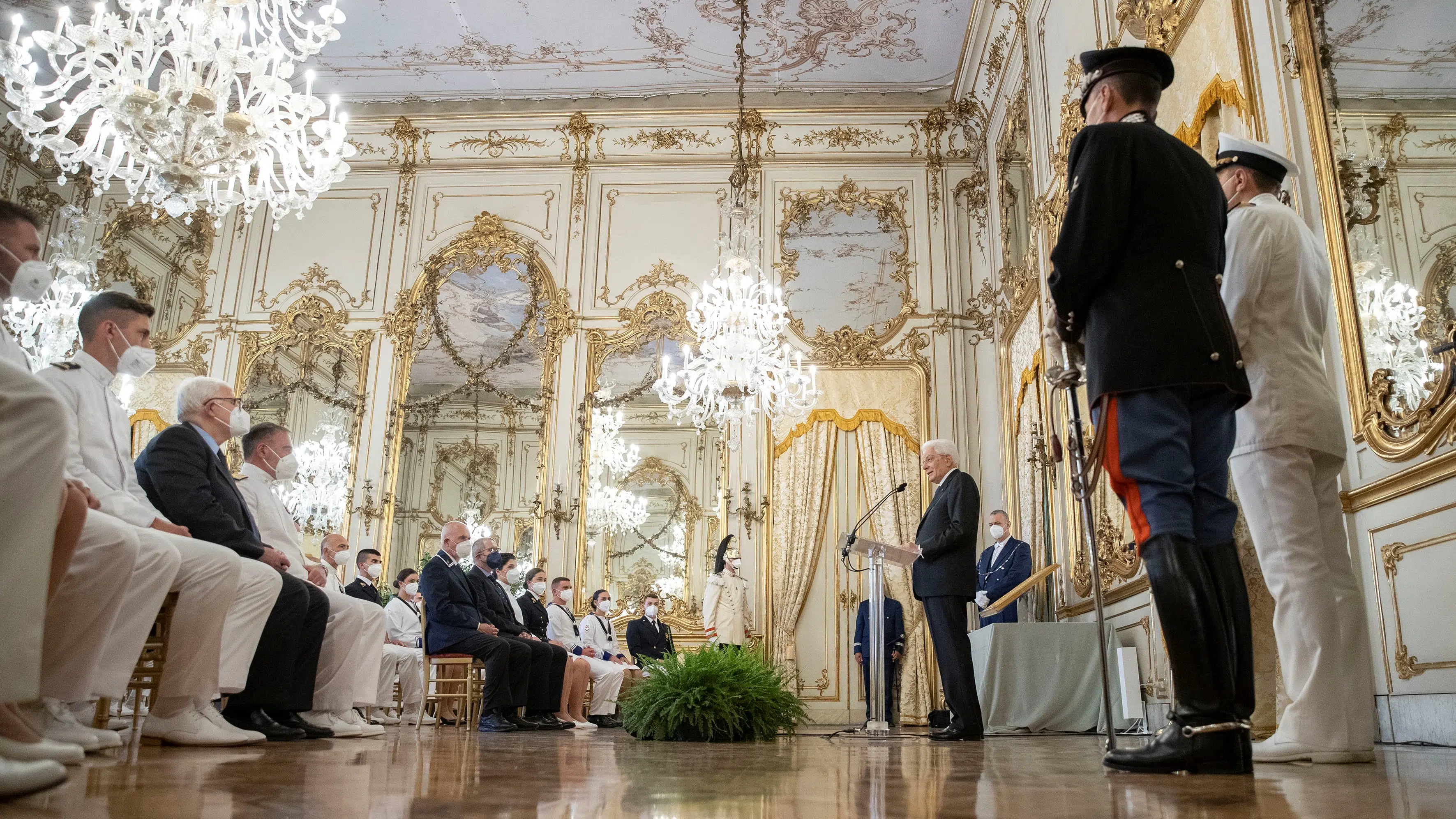 FESTA DELLA MARINA AL QUIRINALE