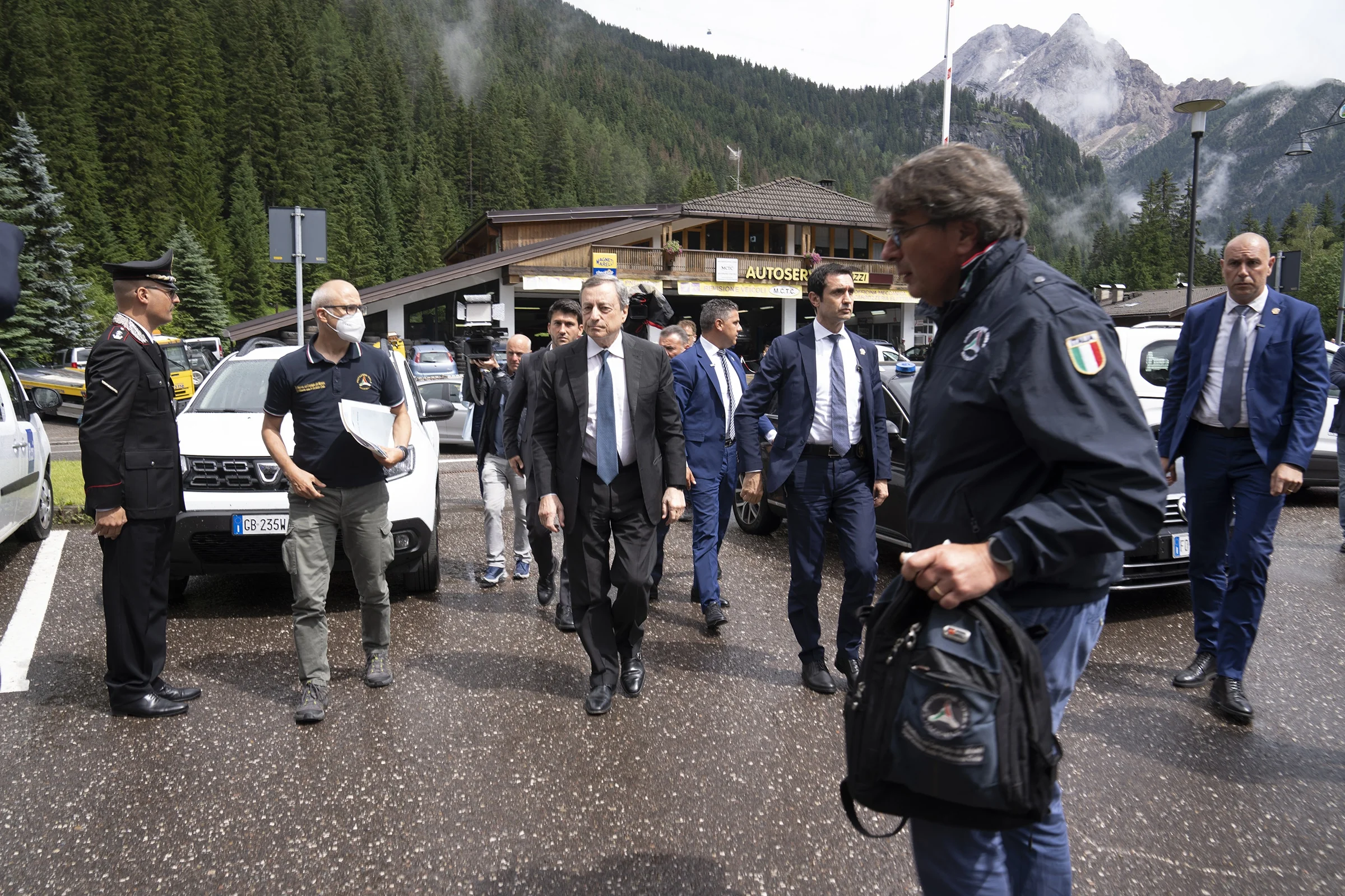 Mario Draghi a Canazei